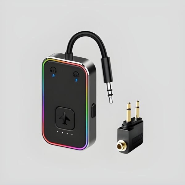 2025 Beeitzie Ultra Airplane Bluetooth 5.4 Transmitter for All Headphones