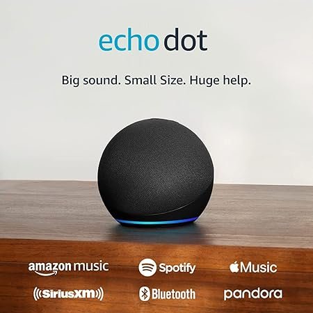 Amazon Echo Dot (newest model), Vibrant sounding Alexa speaker